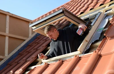 Pose de fenêtres de toit Velux à la Chapelotte